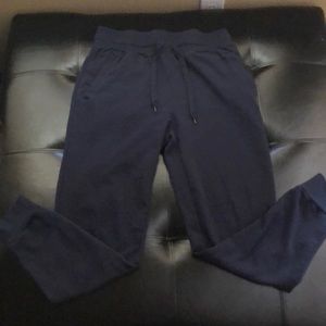 Blue joggers